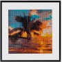 GRAFIX Diamantové malování mozaika Moře 30x30cm Diamond Painting