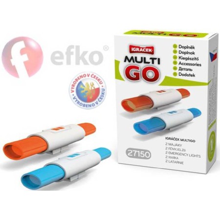EFKO IGRÁČEK MultiGO 2 majáky doplňky v krabičce