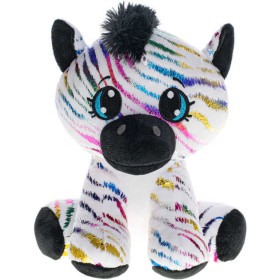 PLYŠ Zebra Star Sparkle 16cm duhová třpytivá *PLYŠOVÉ HRAČKY*