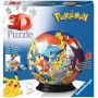 RAVENSBURGER Puzzleball 3D Pokeball skládačka 72 dílků Pokémon