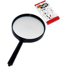 Lupa zvětšení 5X sklo + plastová obruba v krabičce