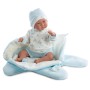LLORENS Oblečení pro panenku miminko New Born 40-42cm s polštářkem M740-37