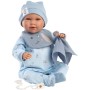 LLORENS Oblečení pro panenku miminko New Born 40-42cm s polštářkem M741-20