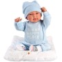 LLORENS Oblečení pro panenku miminko New Born 43-44cm s polštářkem M844-53