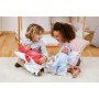 LLORENS Oblečení pro panenku miminko New Born 43-44cm s polštářkem M844-53