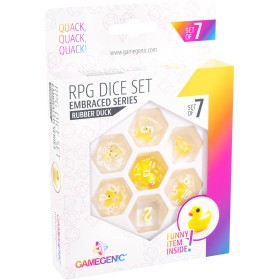 Gamegenic RPG Herní kostky vícestěnné Embraced Series Rubber Duck set 7ks