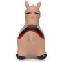 Baby hopsadlo nafukovací koník hnědý set skákadlo s pumpičkou