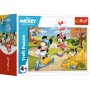 TREFL PUZZLE Mickey Mouse Den s přáteli mini 20x13cm 54 dílků 4 druhy