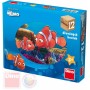 DINO DŘEVO Kostky obrázkové Hledá se Nemo set 12ks kubus *DŘEVĚNÉ HRAČKY*