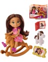 MATTEL SPIRIT Malá Lucky panenka kloubová 14cm set s koníkem a doplňky