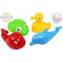 SMĚR Plavací sada zvířátka plastová do vany 4 kusy