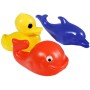 SMĚR Plavací sada II set 5ks vodní zvířátka stříkací v síťce
