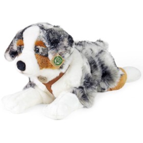 PLYŠ Pes australský ovčák 61cm ležící Eco-Friendly *PLYŠOVÉ HRAČKY*