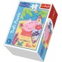 TREFL PUZZLE Prasátko Peppa Pig U rybníka mini 20x13cm 54 dílků 4 druhy