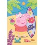 TREFL PUZZLE Prasátko Peppa Pig U rybníka mini 20x13cm 54 dílků 4 druhy