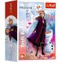 TREFL PUZZLE Frozen 2 (Ledové Království) mini 20x13cm 54 dílků 4 druhy