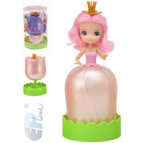EP Line Floraly Girls květinová víla 8cm voňavá panenka v sukýnce 6 druhů