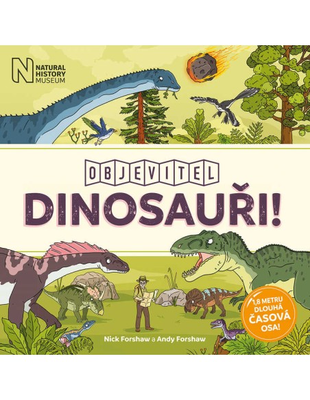 JIRI MODELS Objevitel Dinosauři s časovou osou