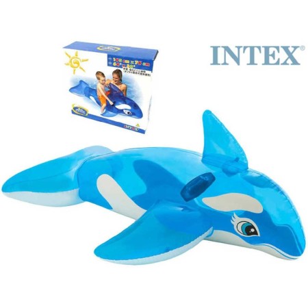 INTEX Kosatka malá 168x86cm dětské plavidlo s úchyty do vody 58523