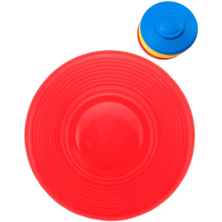 LORI 206 Baby létající talíř 23cm barevný disk UFO 3 barvy