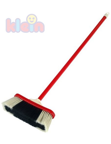 KLEIN Smeták dětský velký 60cm červený plast