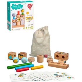 LUCY AND LEO DŘEVO Hravé kočky skládačka navlékaní na kolíky