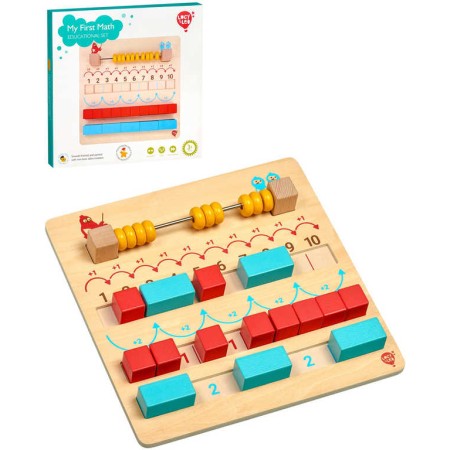 LUCY AND LEO DŘEVO Moje první matematika edukativní set počítání