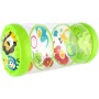 Válec baby nafukovací transparentní 43x20cm edukační set se 3 míčky pro miminko