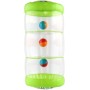 Válec baby nafukovací transparentní 43x20cm edukační set se 3 míčky pro miminko