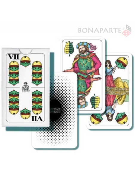 BONAPARTE HRA Karetní Mariáš dvouhlavý papírová krabička *SPOLEČENSKÉ HRY*