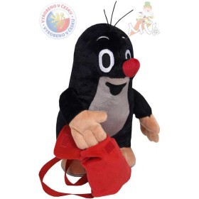 MORAVSKÁ ÚSTŘEDNA Krtek (krteček) 20 cm s batůžkem * PLYŠOVÉ HRAČKY *