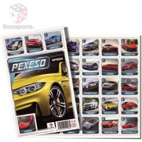 BONAPARTE Pexeso Auta Speed 32 dvojic fotografie *SPOLEČENSKÉ HRY*