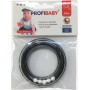 PROFIBABY Baby kroužek chrastítko s kuličkami černobílé pro miminko