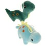 PLYŠ Klíčenka dětská dinosaurus 15cm přívěsek na klíče 4 druhy