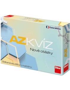 DINO Hra AZ KVÍZ Nové otázky 120 otázek *SPOLEČENSKÉ HRY*