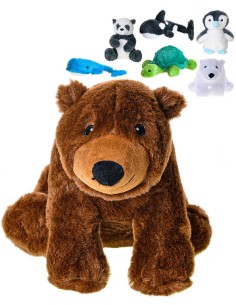 PLYŠ Ecobuddies zvířátko 25cm 7 druhů *PLYŠOVÉ HRAČKY*