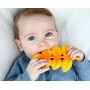 LANCO Zlatý list jeřabina 13cm baby kousátko přírodní kaučuk pro miminko