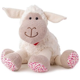 LUMPIN PLYŠ Ovečka Olivia 25cm s kvítky *PLYŠOVÉ HRAČKY*