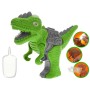 Dinosaurus s efekty 17cm vypouští páru na baterie Světlo Zvuk 2 barvy plast