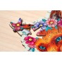 RAVENSBURGER DŘEVO Puzzle 150 dílků Barevná liška 27x20cm skládačka