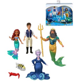 MATTEL Malá Mořská Víla s kamarády malé panenky set 6ks v krabici