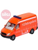 SIKU Auto Ambulance sanitka oranžová kovový model 0805