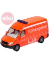 SIKU Auto Ambulance sanitka oranžová kovový model 0805