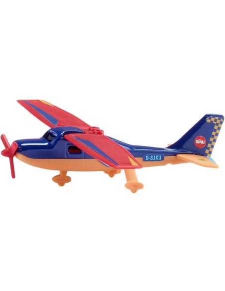 SIKU Letadlo sportovní set se samolepkami kov 1101