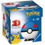 RAVENSBURGER Puzzleball 3D Pokeball skládačka 54 dílků Pokémon