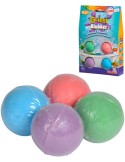 SIMBA Glibbi Blubber šumivé bomby barevné set 4ks do vody do koupele