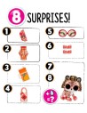 L.O.L. Surprise! Rok Tygra panenka / zvířátko 8 překvapení v kouli 2 druhy