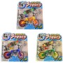 Fingerboard skateboard prstový set s kolem BMX různé druhy plast