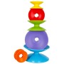 BAM BAM Baby Věž vzdělávací navlékací pyramida 35cm pro miminko plast
