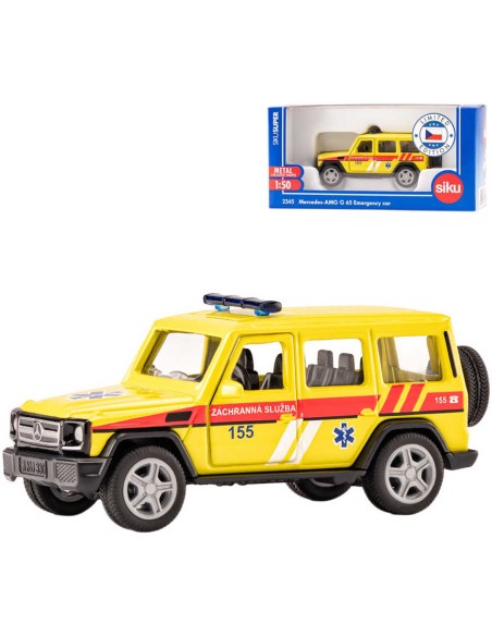 SIKU Super auto Ambulance sanitka Mercedes AMG G65 model kov CZ 2345